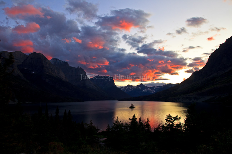 Sunset, WIld Goose Island