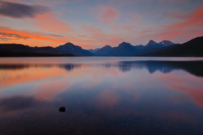 Sunset, Lake McDonald