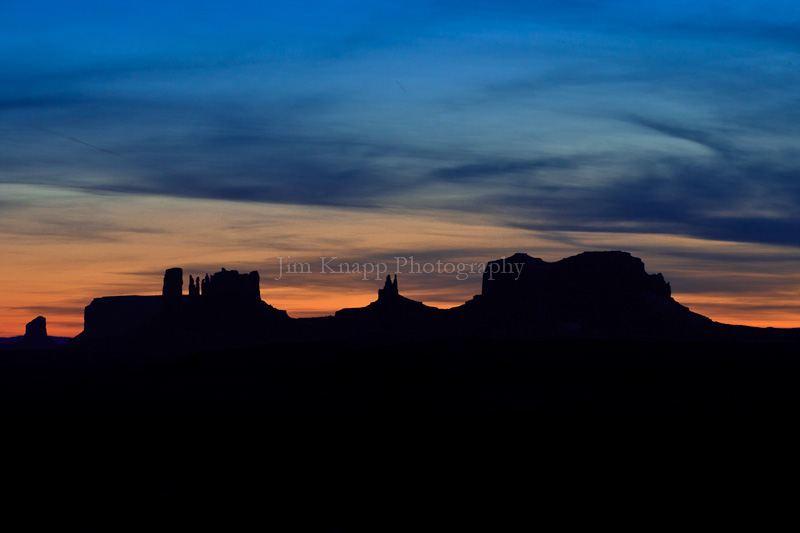 Sunset, Monumnet Valley